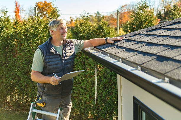 Professional Roof Replacement technician working in Cathedral City, CA